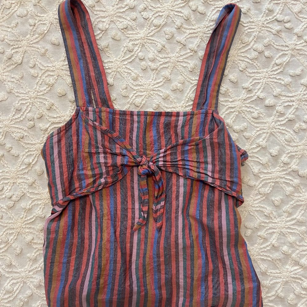 Madewell striped tank top
